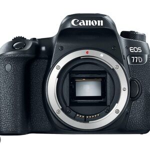 Canon EOS 77D Digital SLR Camera Body - Black